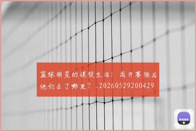 篮球明星的退役生活:离开赛场后他们去了哪里?_20260529200429