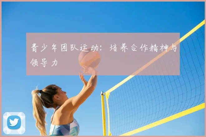 青少年团队运动:培养合作精神与领导力